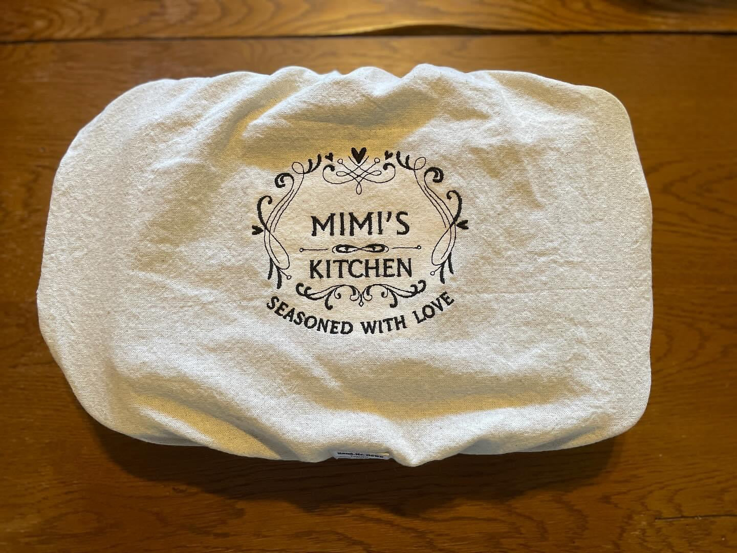 Mimi's Kitchen Washable Cloth Bowl Cover on 100% US Cotton